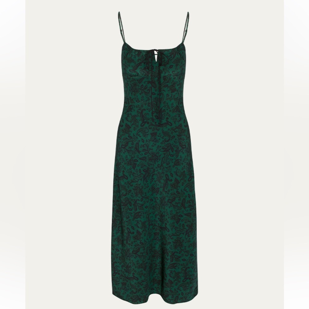 Realisation Par Alba Silk Slip Dress